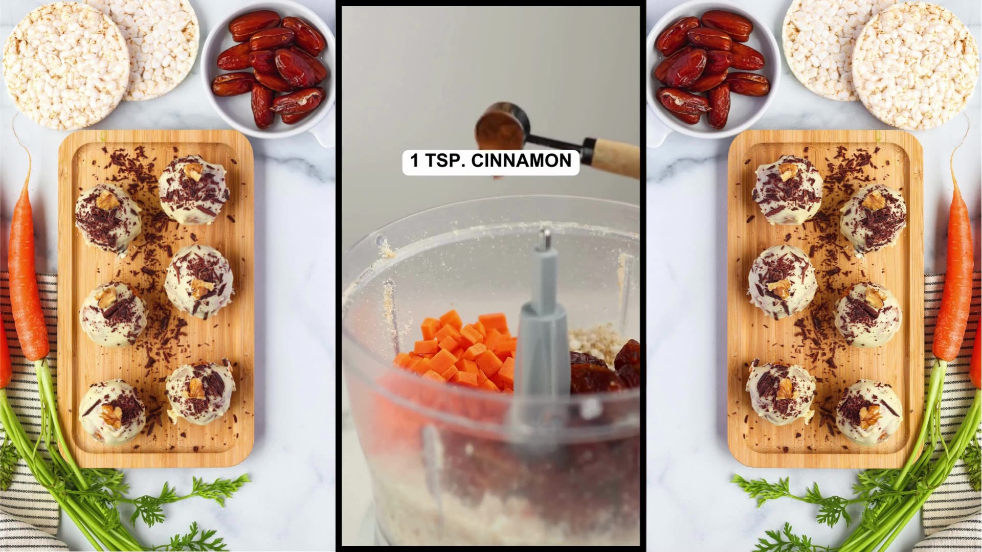 'Video thumbnail for Crispy Carrot Cake Bites'