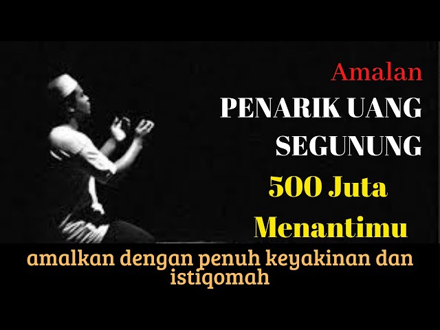 Video thumbnail for Baca dan Hayati Amalan Langit Ini, Uang Miliaran Akan Mendatangimu - Doa Pembuka Pintu Rezeki