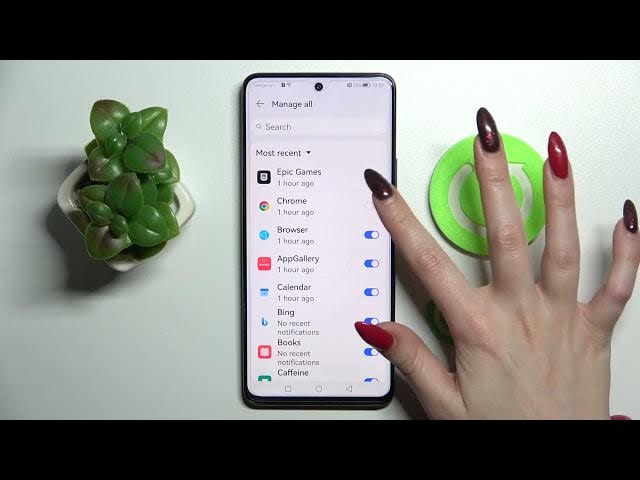 Video thumbnail for How to Turn On App Notifications on Huawei Nova 9 SE / Disable  app notifications on Nova 9 SE