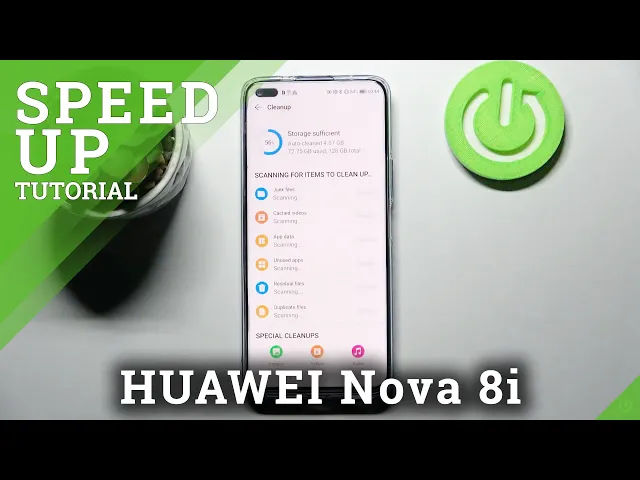 Video thumbnail for How to Speed Up HUAWEI Nova 8i – Clean Up Storage