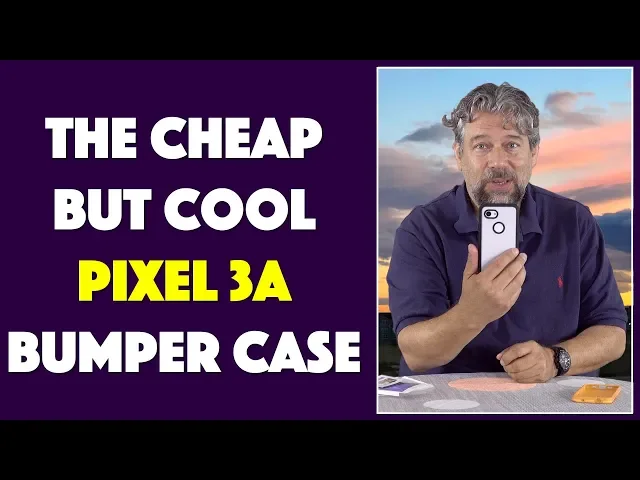 Video thumbnail for The Affordable Androgate Clear Bumper Case for the Pixel 3a