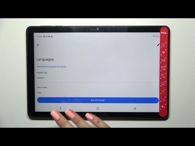 Video thumbnail for How to Change Keyboard Language on TCL Tab 10 – Keyboard Settings
