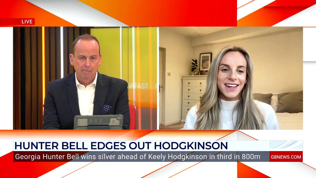 Video thumbnail for WATCH: Georgia Hunter Bell lifts lid on sharing the podium with Keely Hodgkinson in World Championship thriller