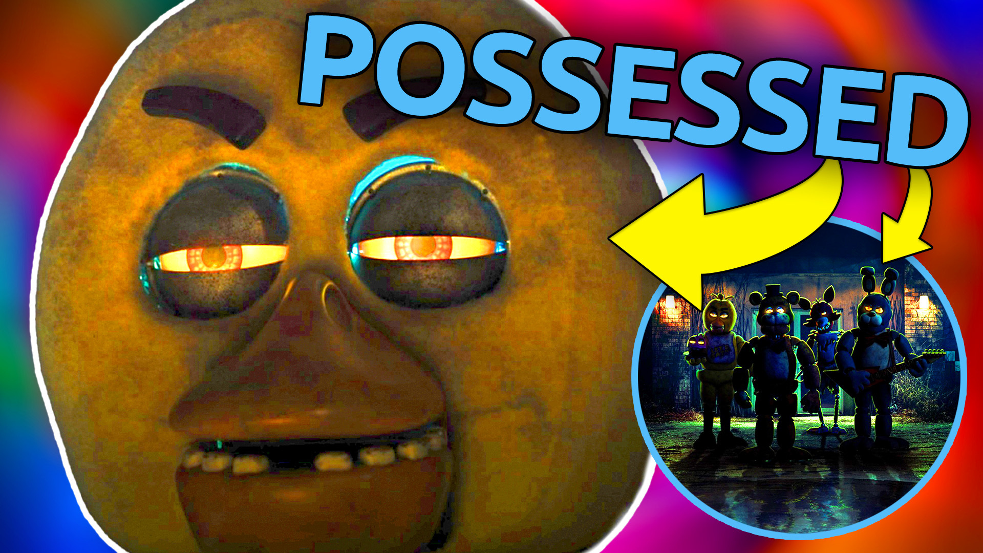 Video thumbnail for The Creepiest Thing Happened On The Five Nights At Freddy's Set
