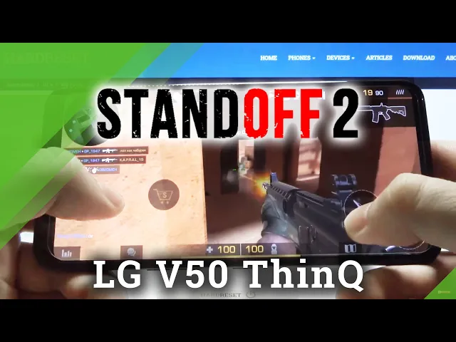 Video thumbnail for Standoff 2 Gameplay on LG V50 ThinQ – Check Gaming Quality