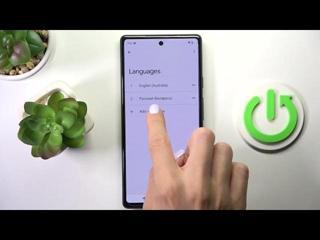 Video thumbnail for How to Change Language on Google Pixel 6a -  Set Up Language