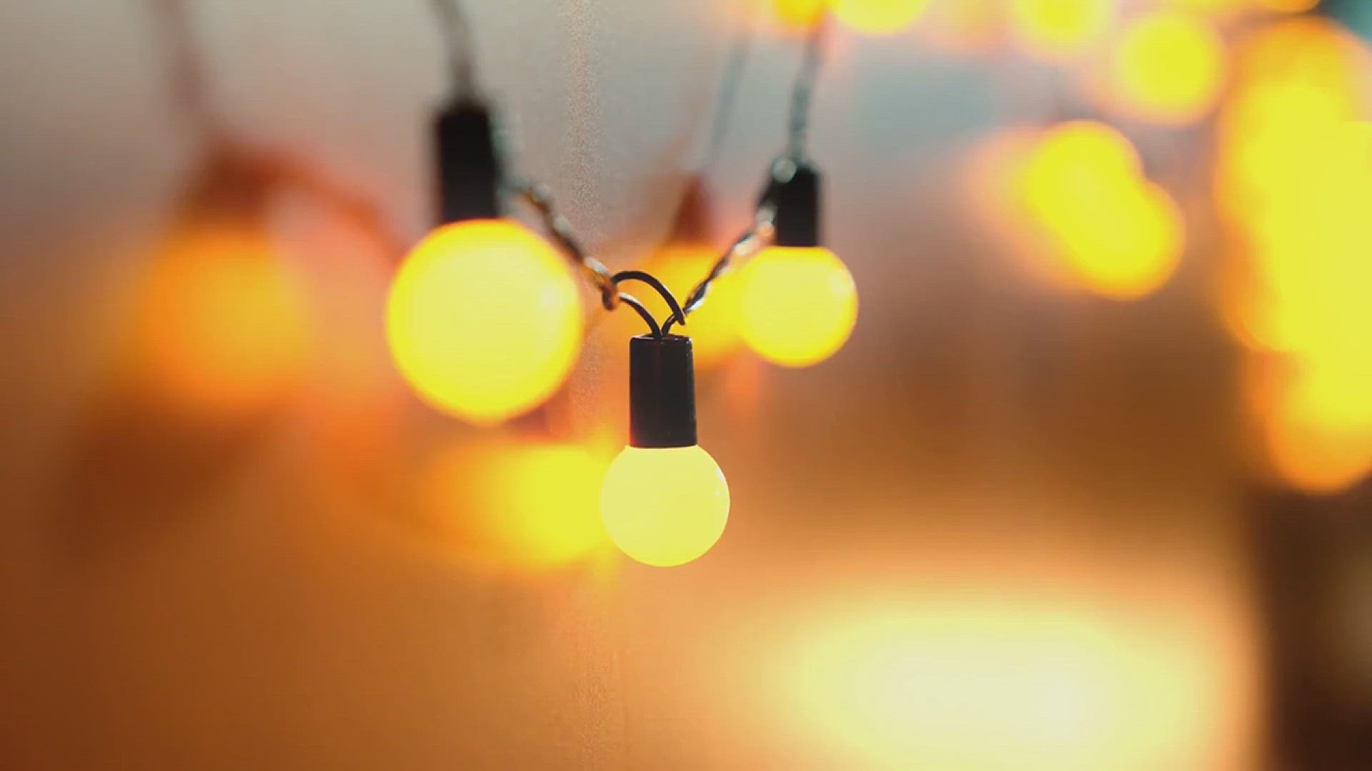 'Video thumbnail for How to Hang Outdoor String Lights'