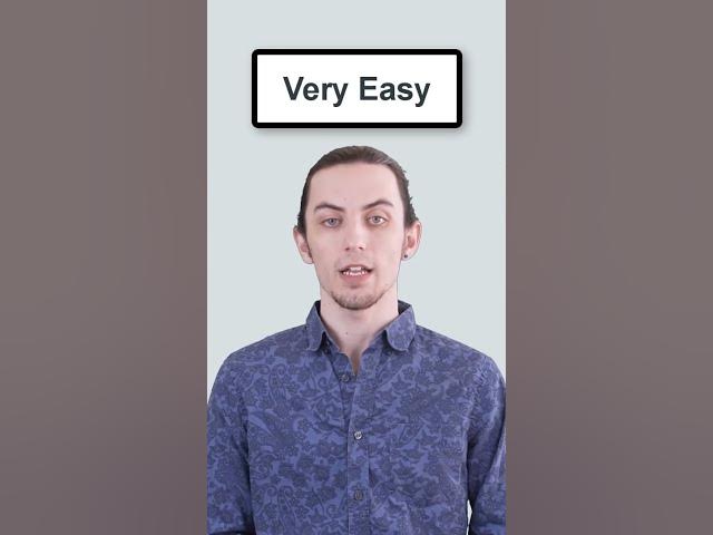 Video thumbnail for Test your English Vocabulary Level - Part 1