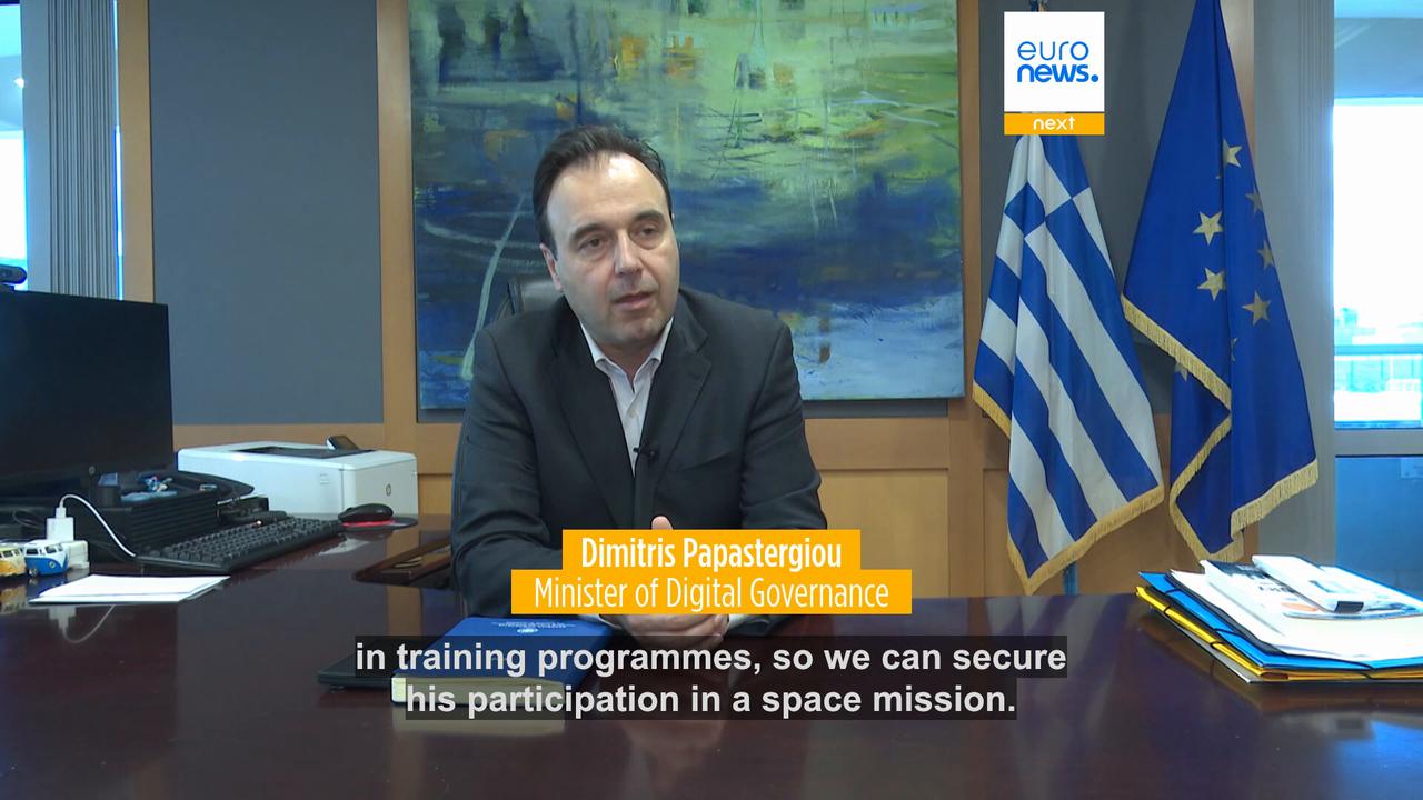 Video thumbnail for Greece enters the astronaut era as scientist joins ESA training programme