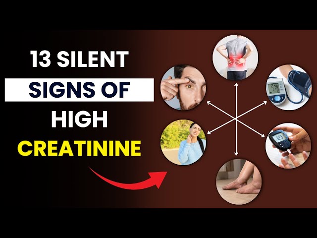Video thumbnail for 13 Silent Symptoms of High Creatinine You Should NEVER Ignore | Early Symptoms of High Creatinine