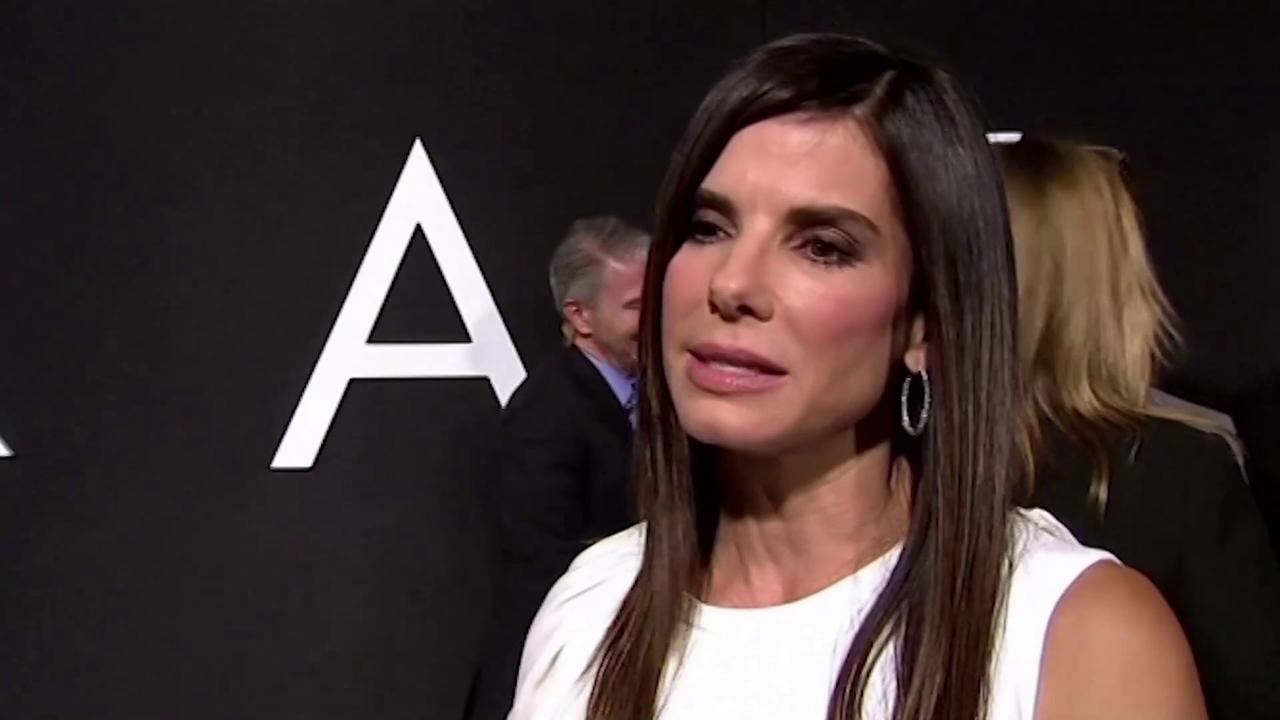 Video thumbnail for UNCAPTIONED: Sandra Bullock celebrates Mother's Day by sharing rare photo of her children.