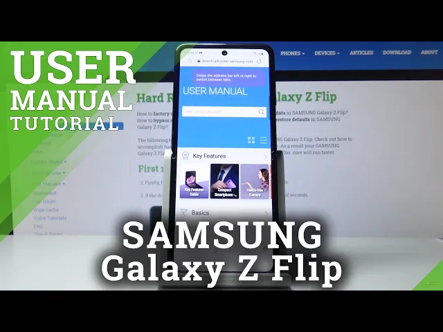 Video thumbnail for How to Locate User Manual in Samsung Galaxy Z Flip – Open User Guide