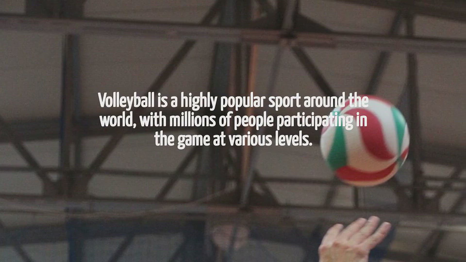 Video thumbnail for How Popular Is Volleyball