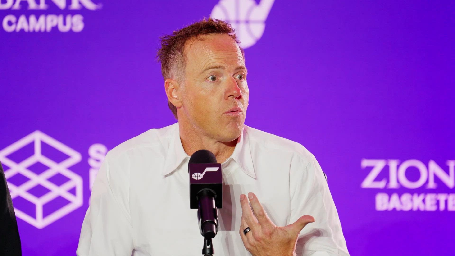Video thumbnail for Utah Jazz Owner Ryan Smith Breaks Down Rebuilding Process, Where the Team Stands