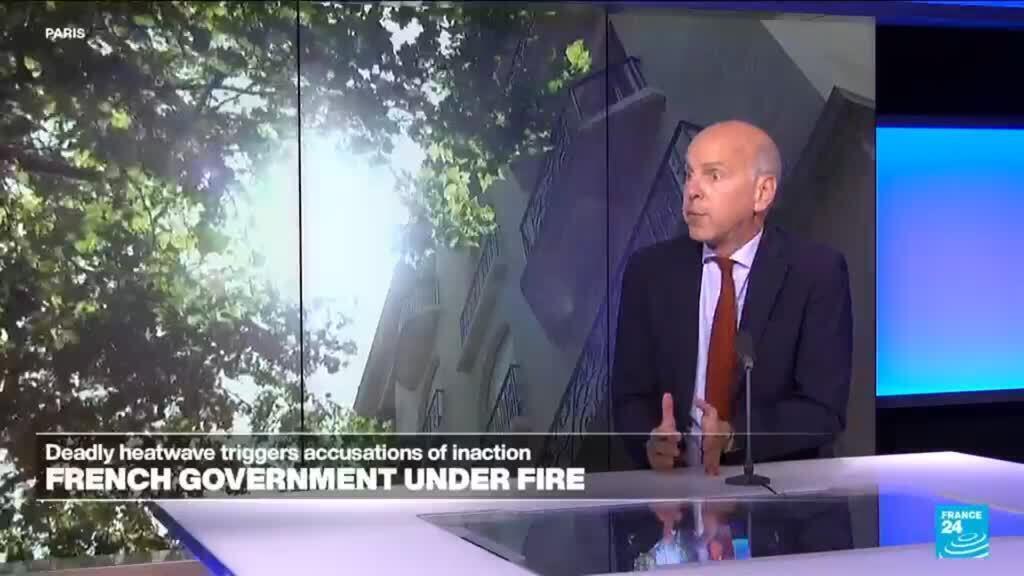 Video thumbnail for French govt under fire over heatwave response