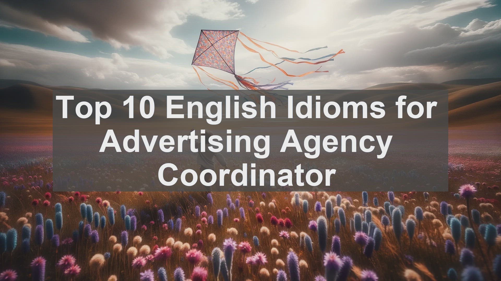 'Video thumbnail for Top 10 English Idioms for Advertising Agency Coordinator'