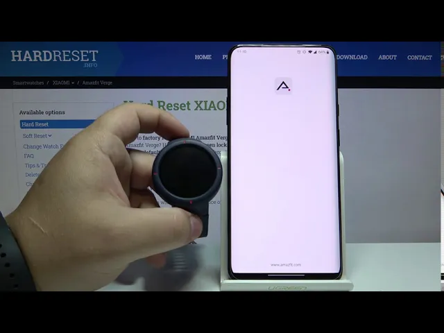 Video thumbnail for How to Change Watch Face in Xiaomi Amazfit Verge - Personalize Smartwatch