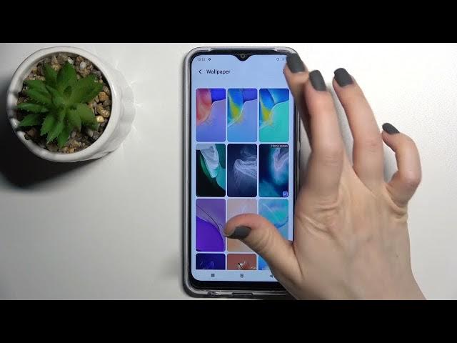 Video thumbnail for Vivo Y01 - How to Change Lock Screen Wallpaper