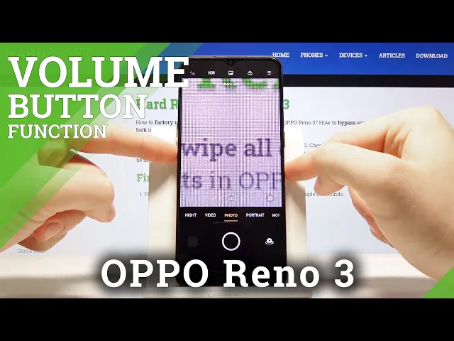 Video thumbnail for How to Change Volume Button Function in OPPO Reno 3 – Personalize Side Buttons