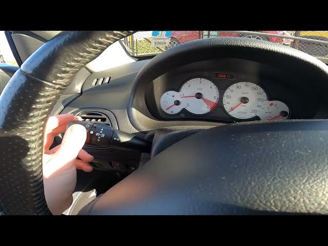 Video thumbnail for How to Enable or Disable High Beam in Peugeot 206cc ( 2000 - 2008 )  | Use High Beam