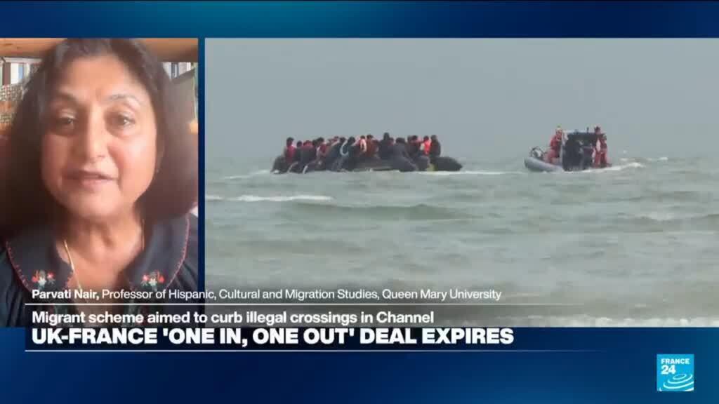 Video thumbnail for Migration deal: 'Really a scheme around political diplomacy between UK & France in post-Brexit era'
