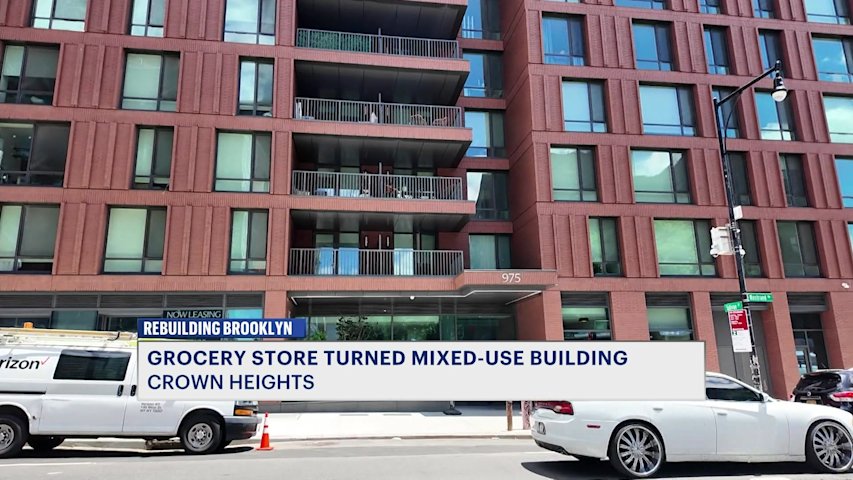 Video thumbnail for Grocery store turns into mixed use building in Crown Heights