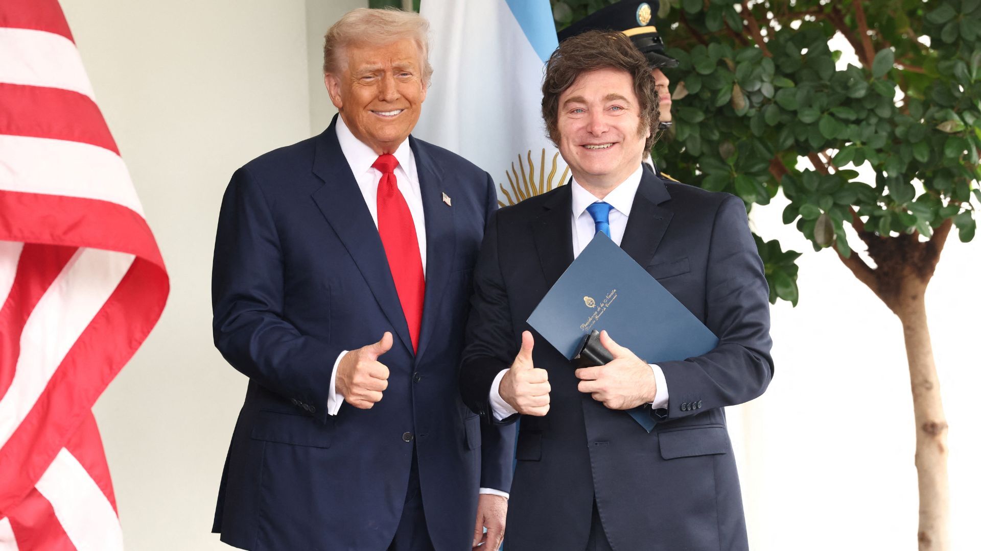 'Video thumbnail for ‘Not going to waste our time’: Trump hinges US aid to Argentina on election'