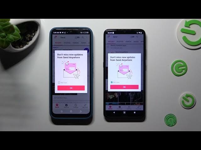 Video thumbnail for How to Transfer files from Tecno Spark Go 2022 to an Android Device -  Send Anywhere App