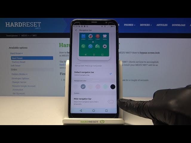 Video thumbnail for How to Hide Navigation Bar in Meizu M6T – Navigation Settings