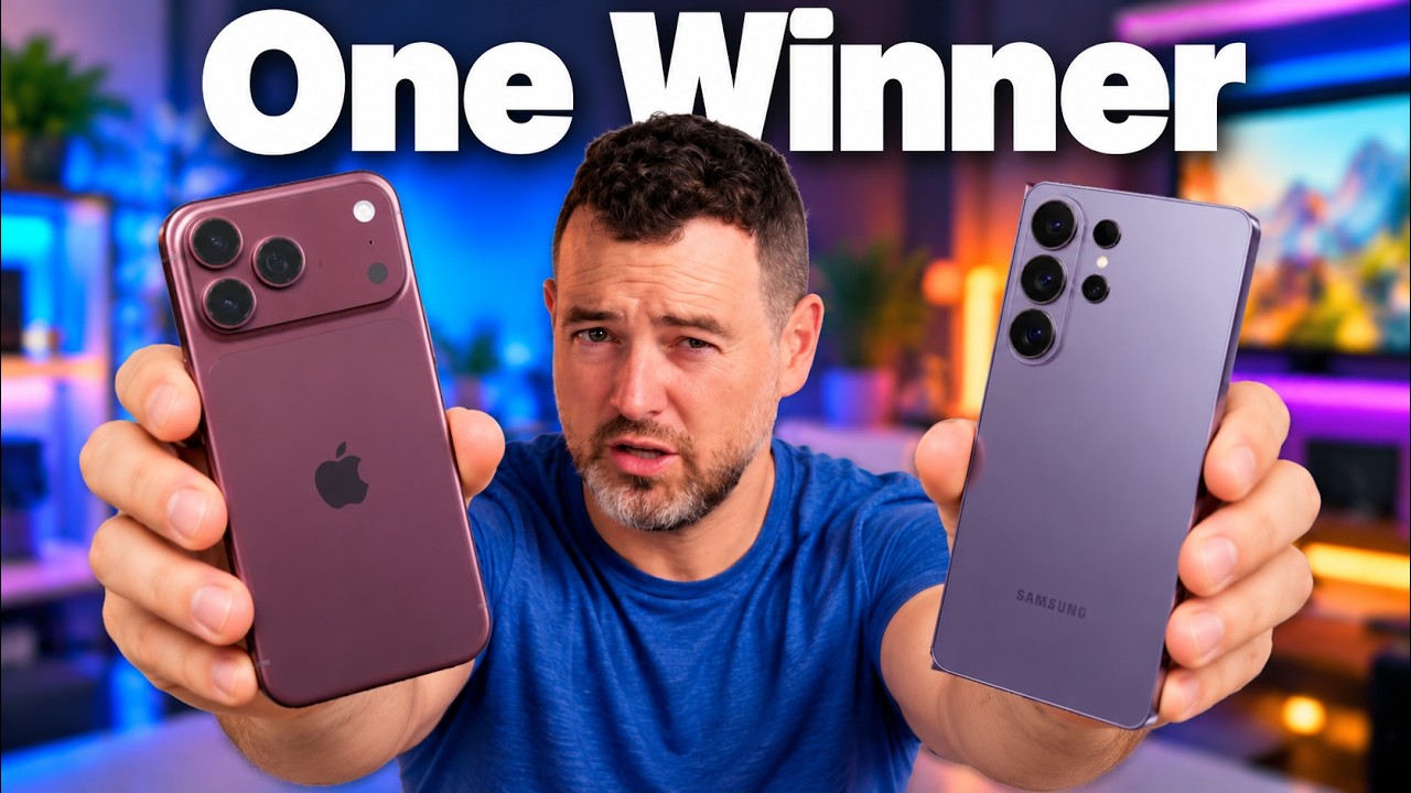 Video thumbnail for I’m shocked! iPhone 18 Pro vs Galaxy S26 Ultra