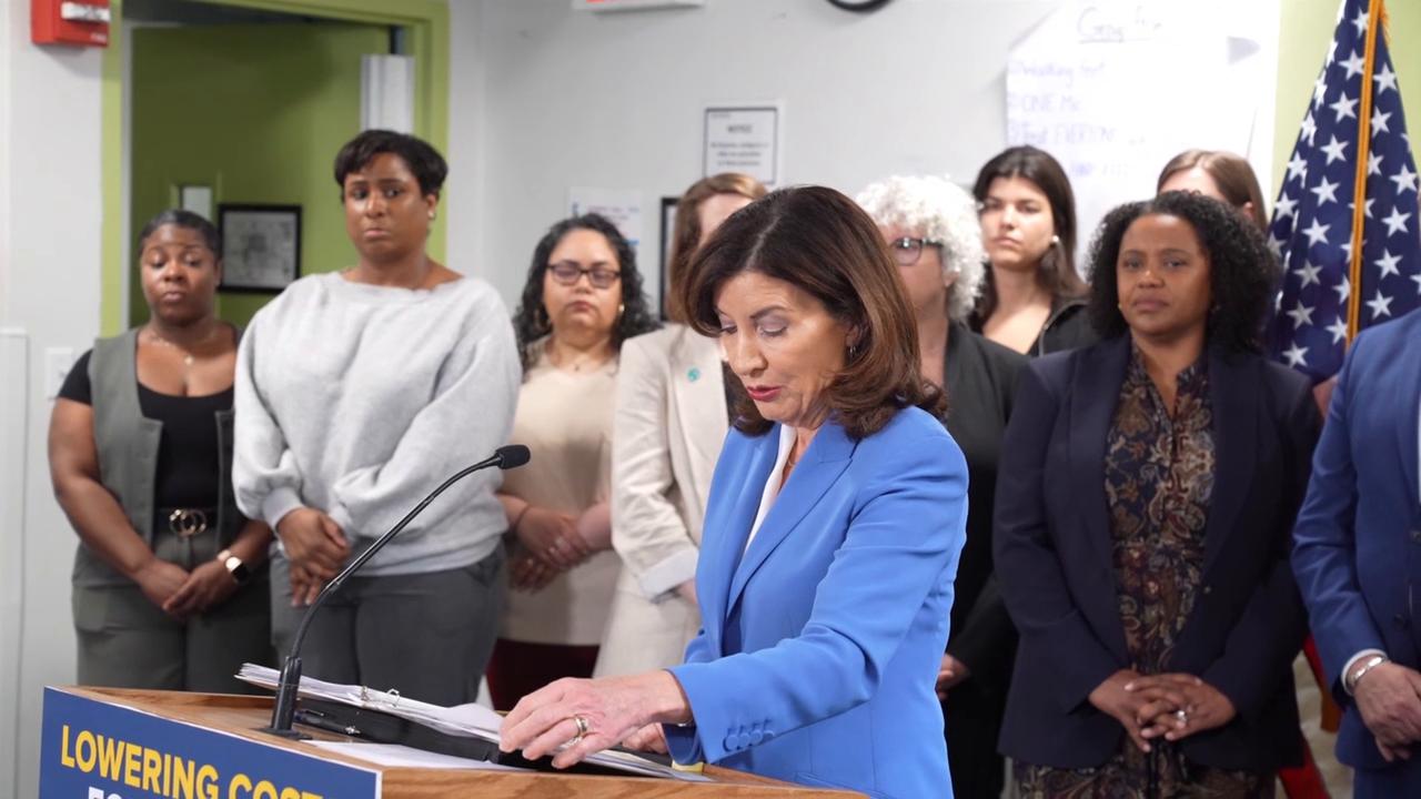 Video thumbnail for Governor Hochul Visits a Childcare Center To Highlight Childcare Investments in FY2027 State Budget.