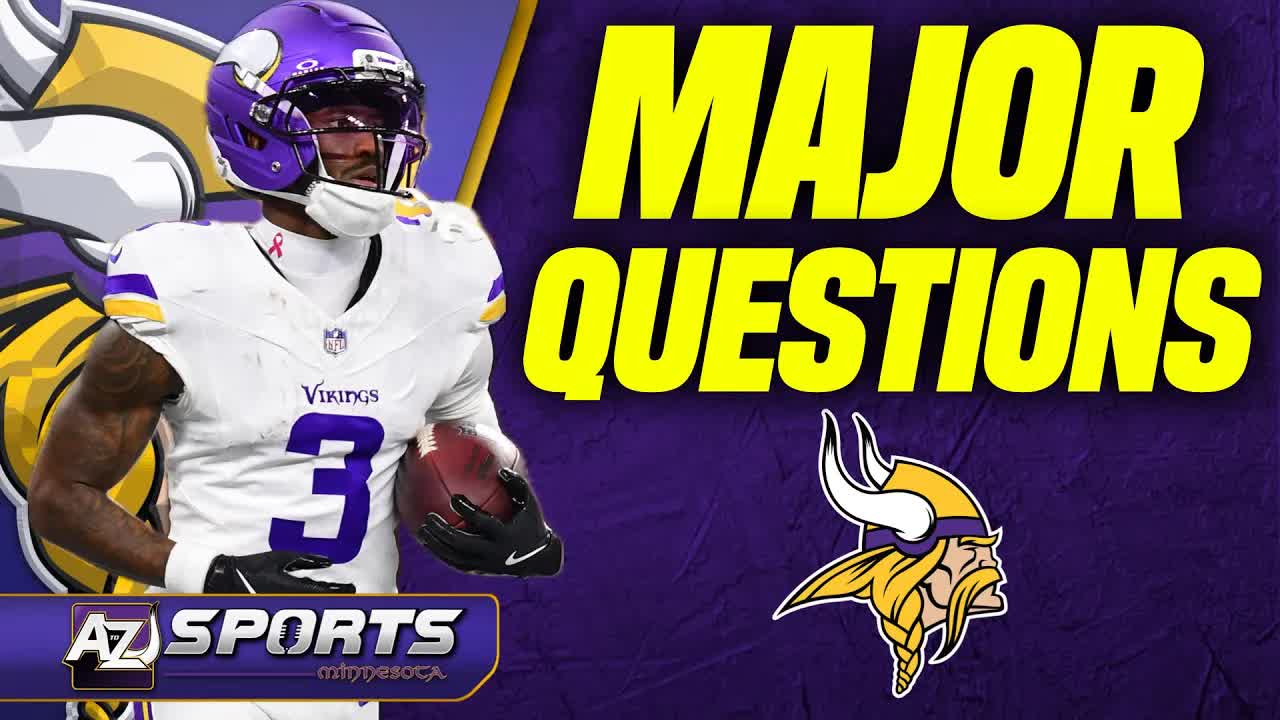 Video thumbnail for A to Z Sports - Minnesota VIkings: vikings' offseason shakeup: mccarthy, addison, and kwesi's nfl draft strategy
