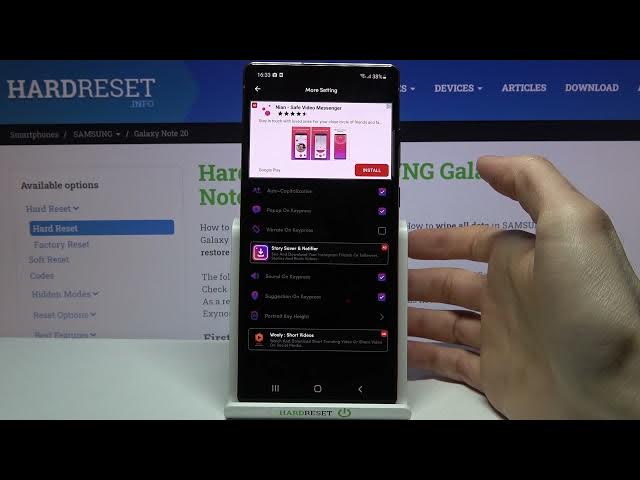 Video thumbnail for How to Download iPhone Keyboard in Samsung Galaxy Note 20? Install iPhone Keyboard Layout