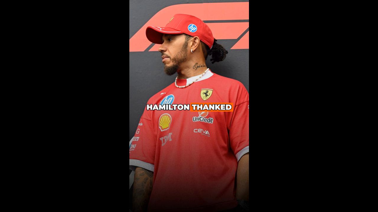 Video thumbnail for Lewis Hamilton sends emotional message to Ferrari squad after the final F1 test of 2025 ❤