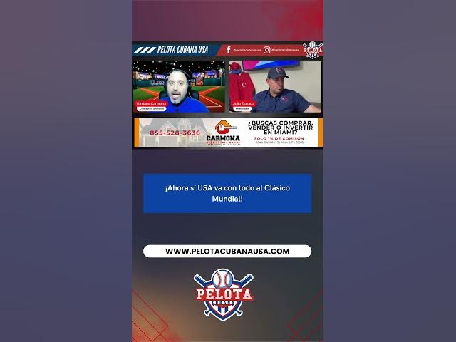 Video thumbnail for ¡Ahora sí USA va con todo al Clásico Mundial!