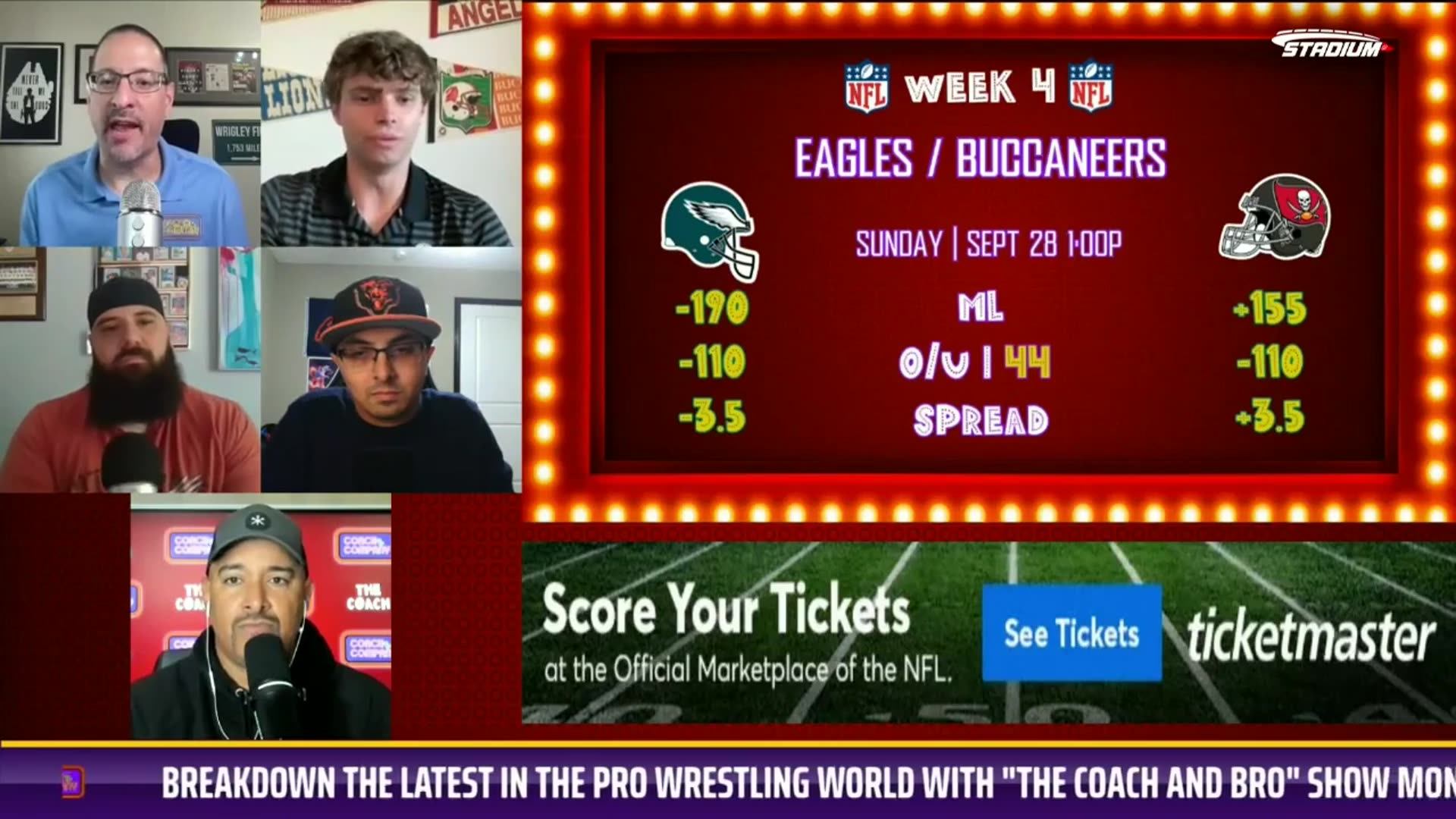 'Video thumbnail for Could Week Four in Tampa Be an NFC Championship Preview?'