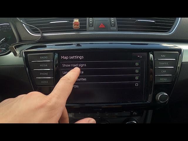 Video thumbnail for How to Manage Map Settings in Skoda Superb III ( 2015 – Now ) -  Find and Manage Map Settings