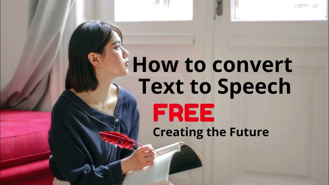 Video thumbnail for How to Convert Text to Spech, FREE / Plans of 5 TTS platforms at No Cost. 💬