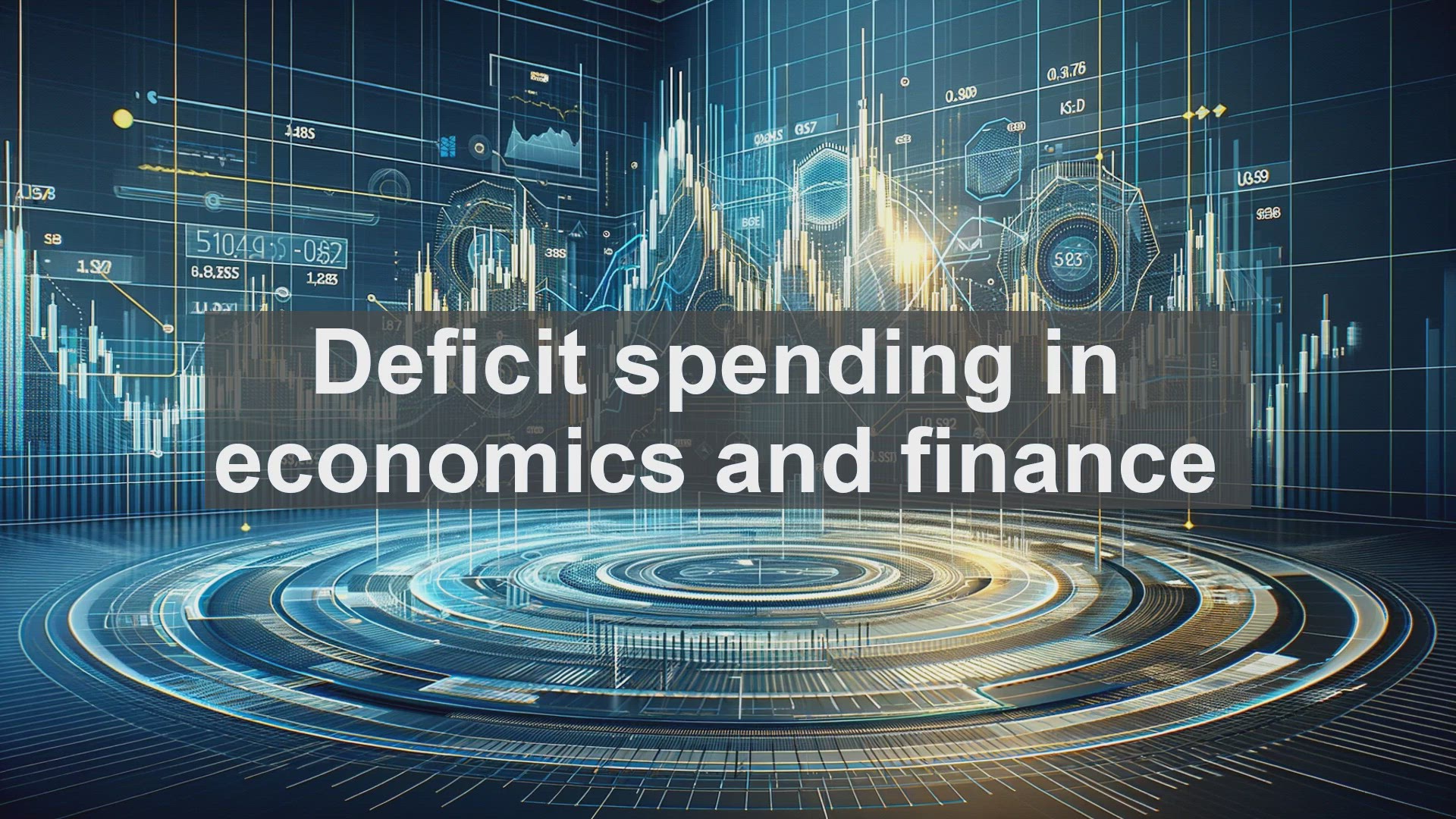 'Video thumbnail for Deficit spending in economics and finance'