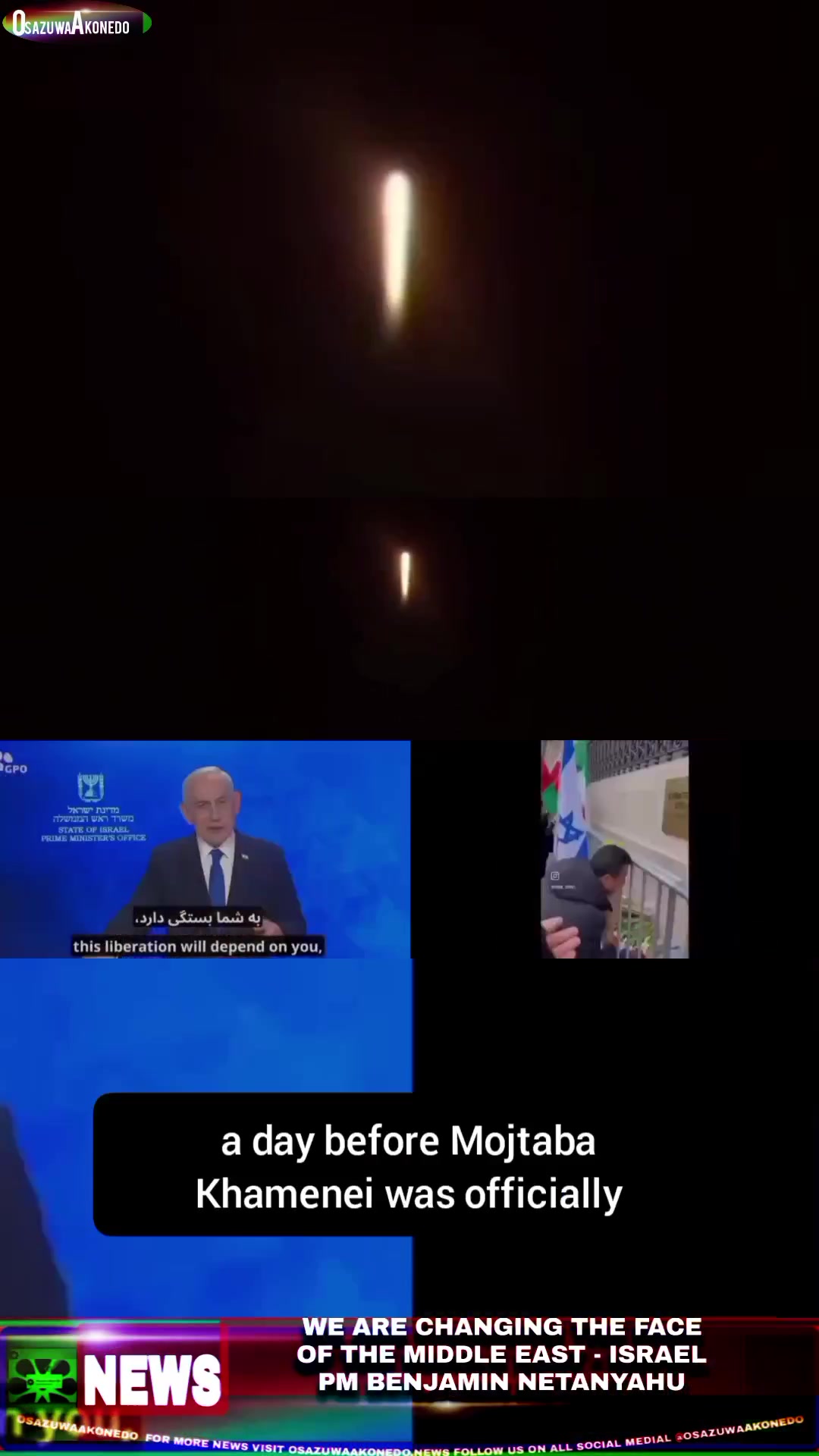 Video thumbnail for We Are Changing The Face Of The Middle East – Israel PM Benjamin Netanyahu