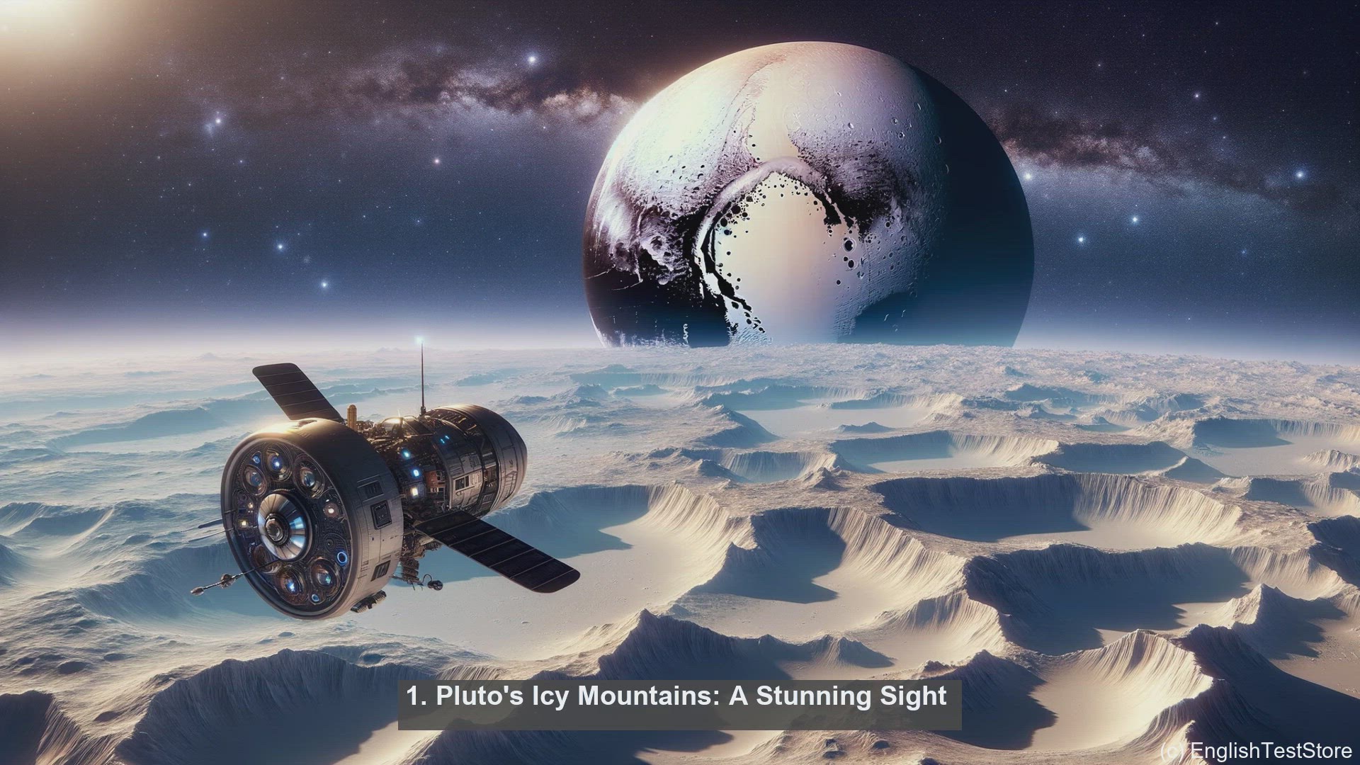 'Video thumbnail for 10 Things You Didn't Know About Pluto's Geology'