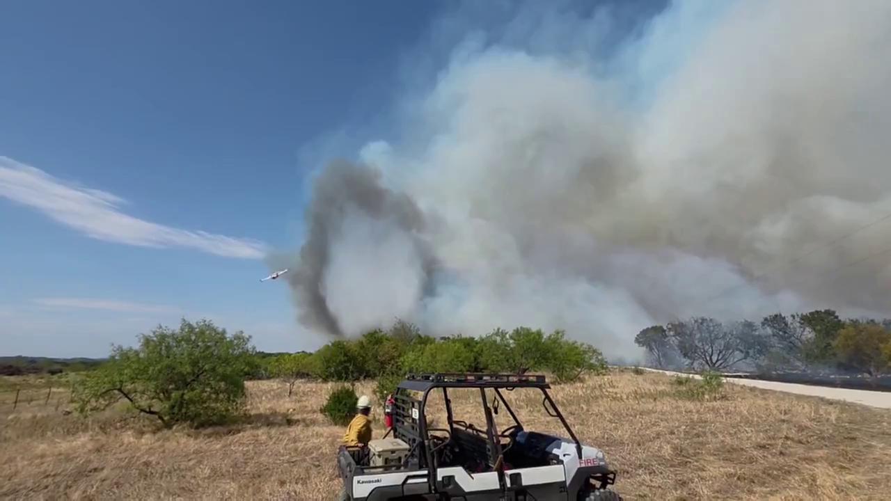 Video thumbnail for US: Wind-Whipped Ross Fire Grows Rapidly, Forcing Evacuations.