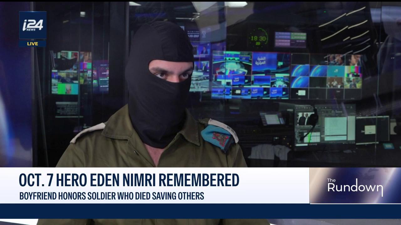 Video thumbnail for October 7: Remembering Captain Eden Nimri, who died helping fellow soldiers escape