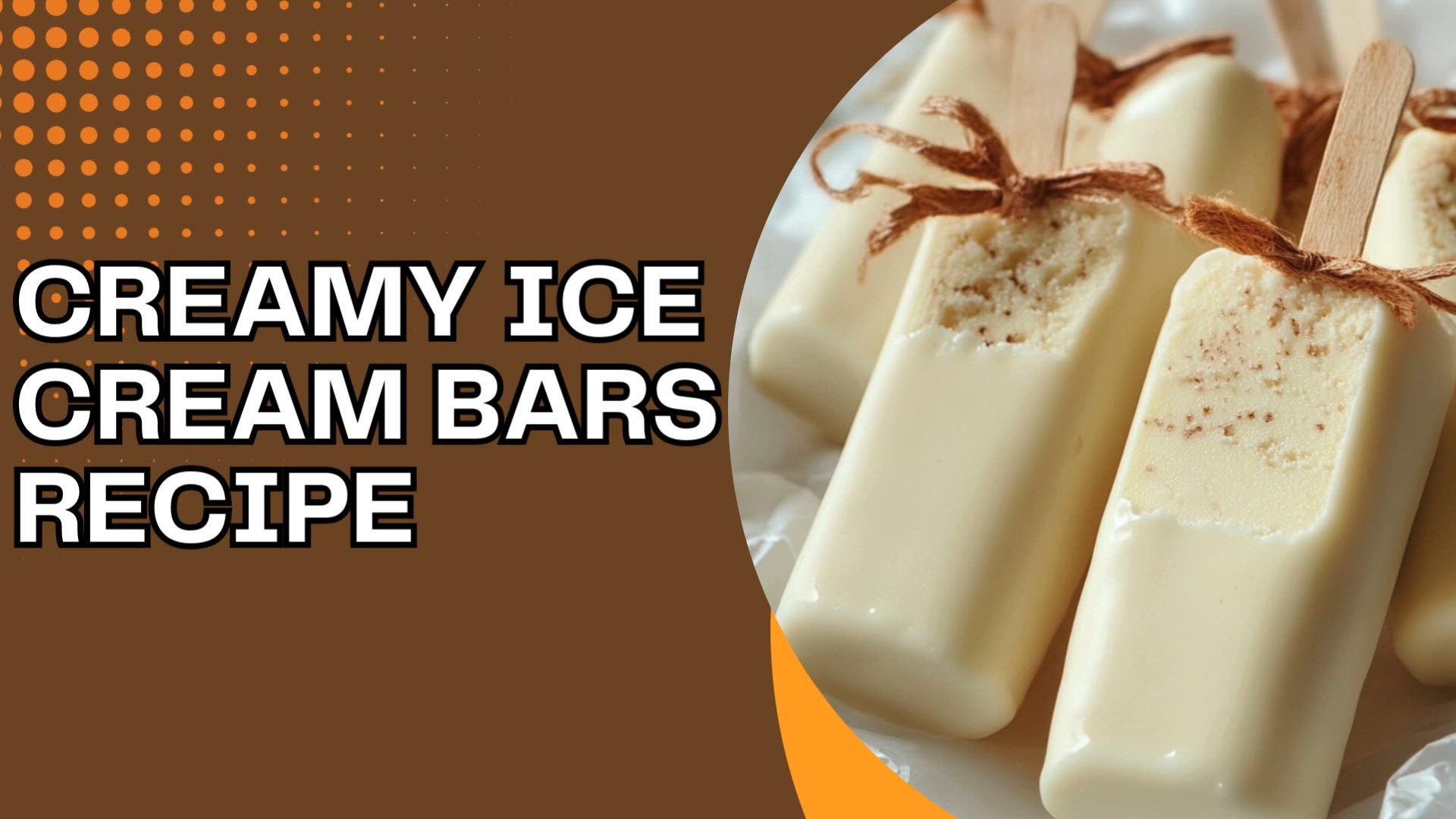 Video thumbnail for Creamy Ice Cream Bars Recipe