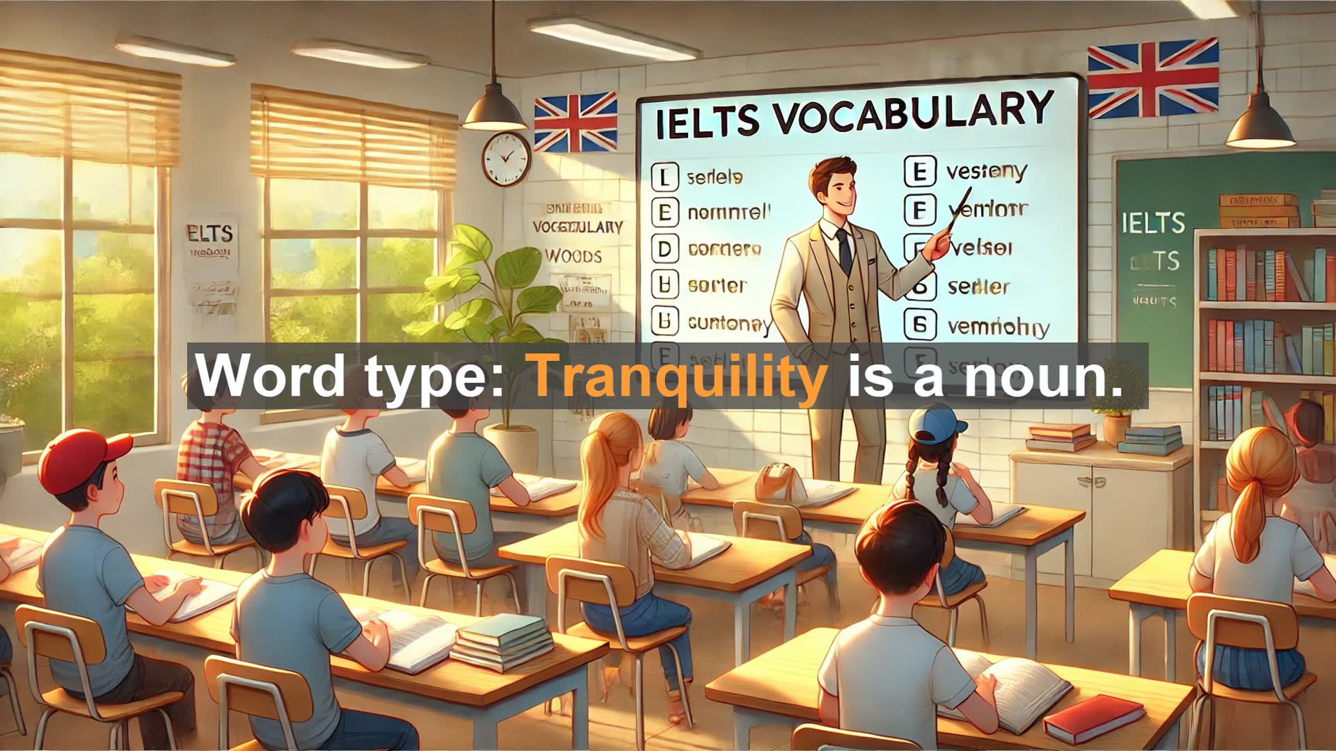 'Video thumbnail for 2000 Must Know IELTS 9.0 Vocabulary - IELTS Vocabulary: Understanding and Using 'Tranquility''