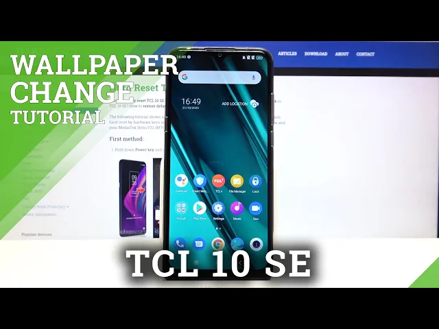 Video thumbnail for How to Refresh Display in TCL 10 SE - Change Wallpaper