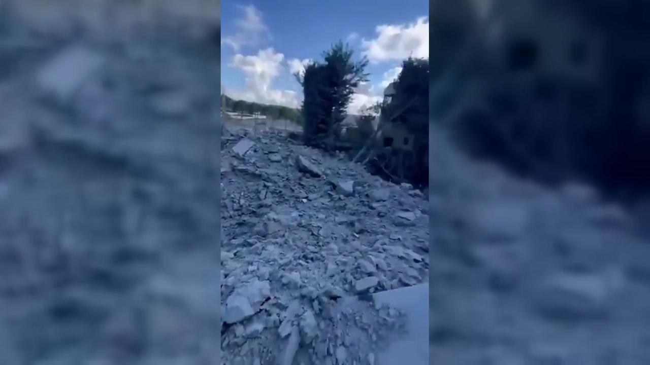 Video thumbnail for Lebanon: Residential Area Damaged by Israeli Airstrike.