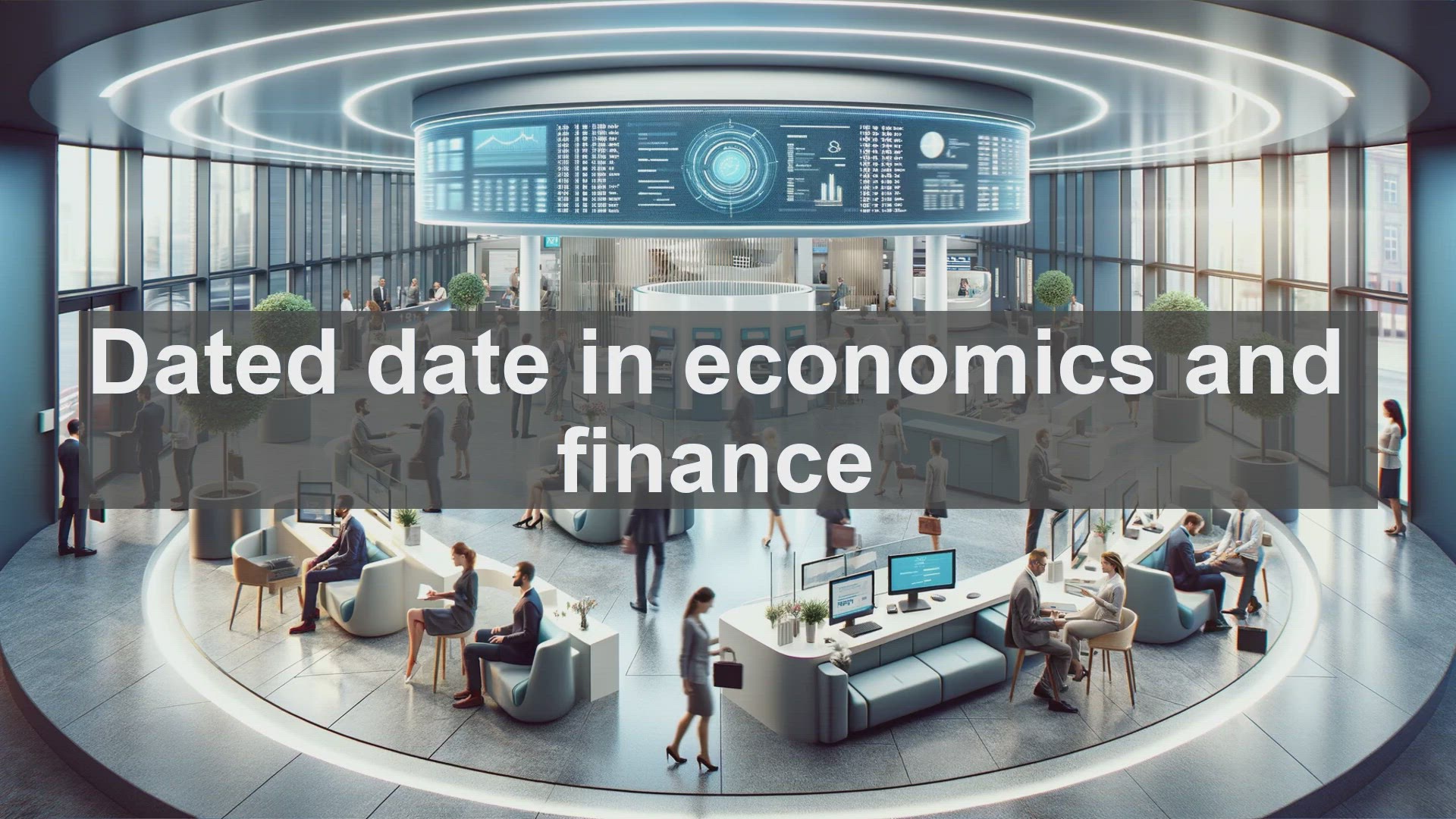 'Video thumbnail for Dated date in economics and finance'