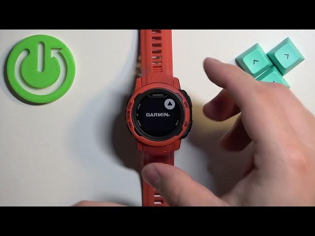 Video thumbnail for How to Turn On GARMIN Instinct 2s