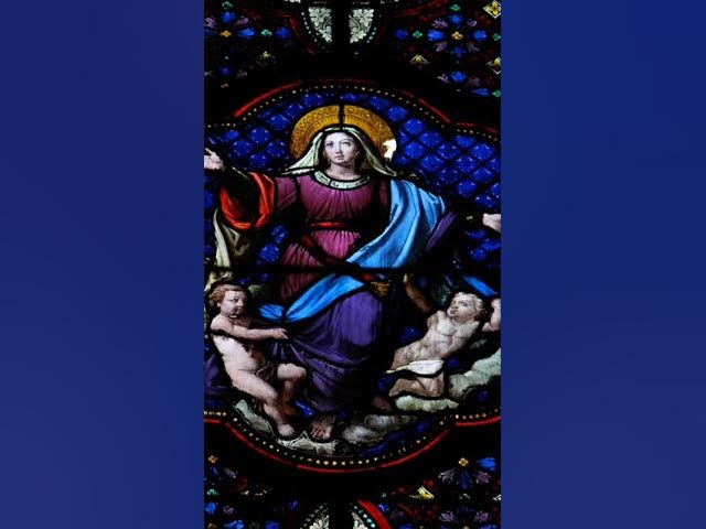 Video thumbnail for Mary, full of grace, intercede for us.